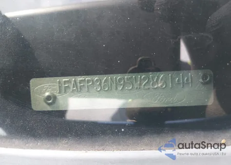 2005 Ford Focus Zxw from USA, damaged, VIN 1FAFP36N95W286144